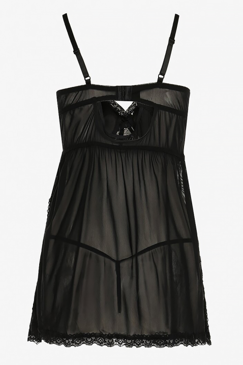 Spavaćica VELORINZA, Boja: crna, IVET.HR - MODERNA ODJEĆA