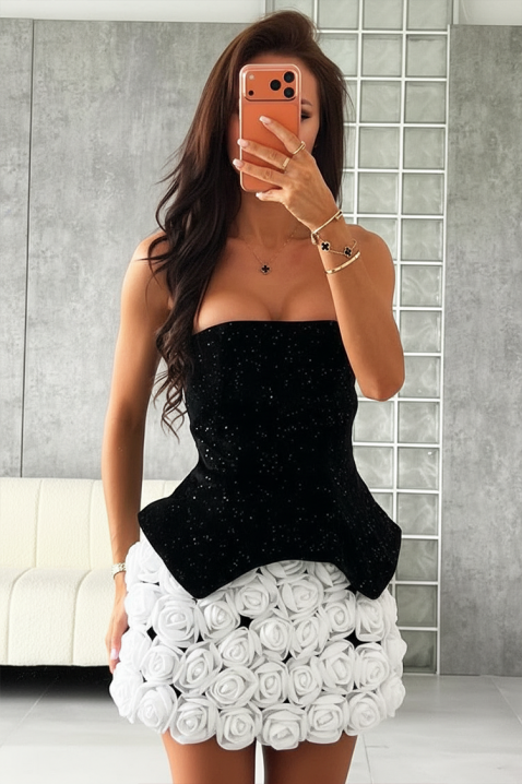 Haljina ROSENSA WHITE, Boja: bijela, IVET.HR - MODERNA ODJEĆA