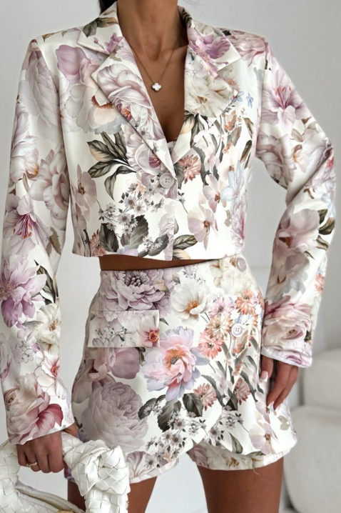 Komplet FLORALZA WHITE, Boja: bijela, IVET.HR - MODERNA ODJEĆA