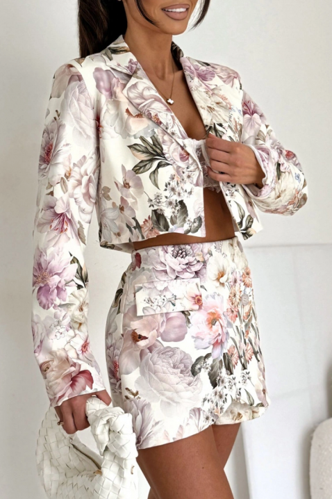 Komplet FLORALZA WHITE, Boja: bijela, IVET.HR - MODERNA ODJEĆA