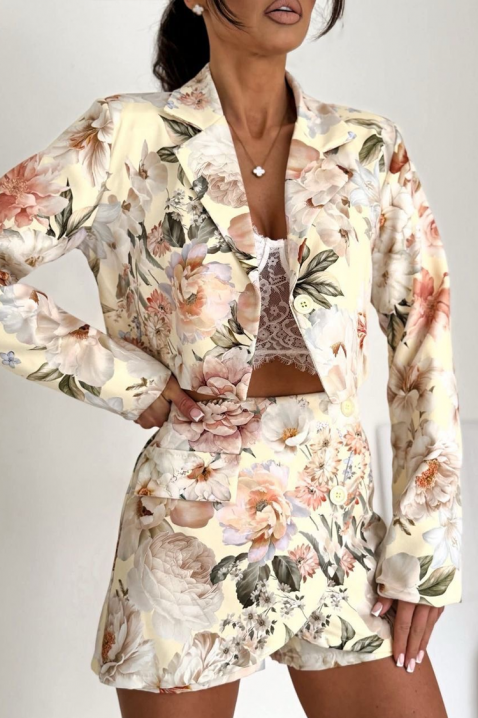 Komplet FLORALZA YELLOW, Boja: žuta, IVET.HR - MODERNA ODJEĆA