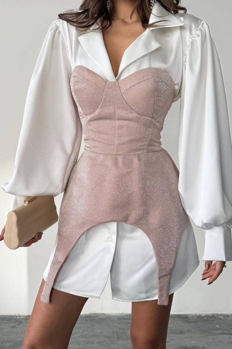 Haljina GORDENZA PUDRA, Boja: pudera, IVET.HR - MODERNA ODJEĆA