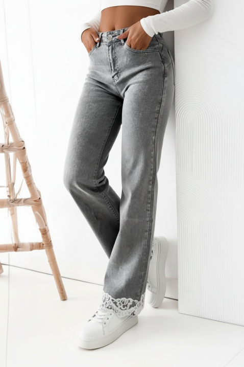 Traperice MERSILIYA GREY, Boja: siva, IVET.HR - MODERNA ODJEĆA