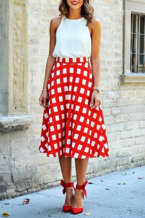 Suknja BILYANA, Boja: višebojna, IVET.HR - MODERNA ODJEĆA