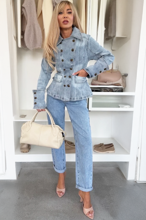 Traper jakna ZORELIA, Boja: svijetlo plava, IVET.HR - MODERNA ODJEĆA