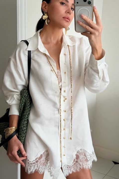 Komplet MORFELNA, Boja: bijela, IVET.HR - MODERNA ODJEĆA