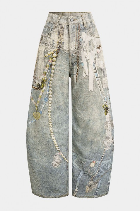 Traperice PRESLOVELA, Boja: svjetlosiva, IVET.HR - MODERNA ODJEĆA