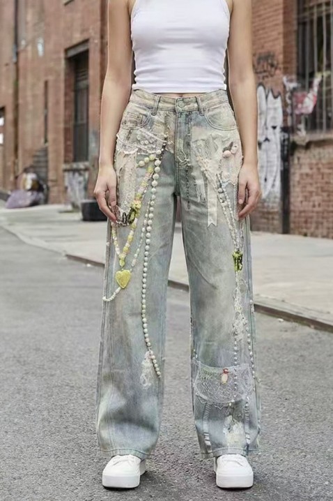 Traperice PRESLOVELA, Boja: svjetlosiva, IVET.HR - MODERNA ODJEĆA