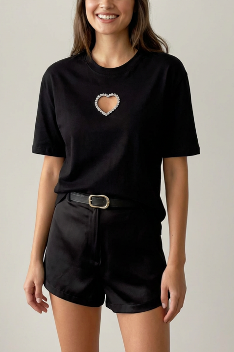 Majica ZOLVINA BLACK, Boja: crna, IVET.HR - MODERNA ODJEĆA