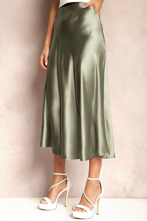 Suknja ZANORIA KHAKI, Boja: kaki, IVET.HR - MODERNA ODJEĆA