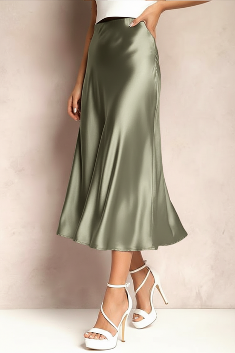 Suknja ZANORIA KHAKI, Boja: kaki, IVET.HR - MODERNA ODJEĆA