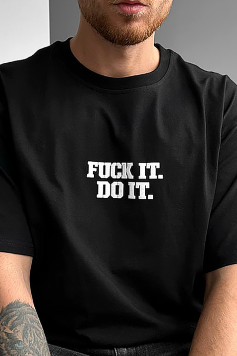 Muška majica MORFESO BLACK, Boja: crna, IVET.HR - MODERNA ODJEĆA