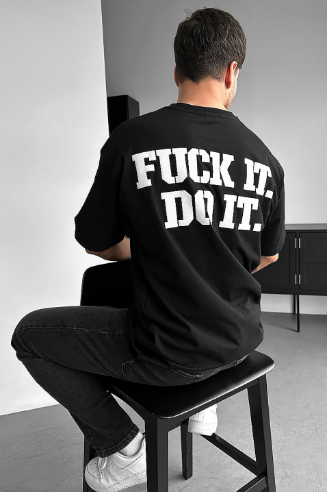 Muška majica MORFESO BLACK, Boja: crna, IVET.HR - MODERNA ODJEĆA