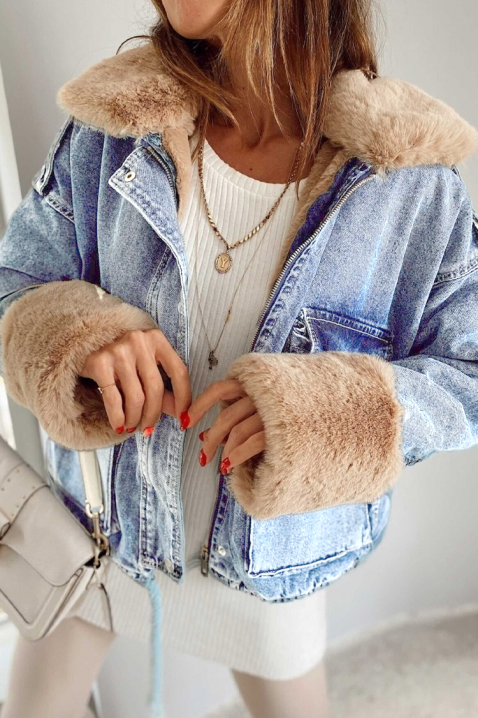 Traper jakna MINONZA, Boja: plava, IVET.HR - MODERNA ODJEĆA