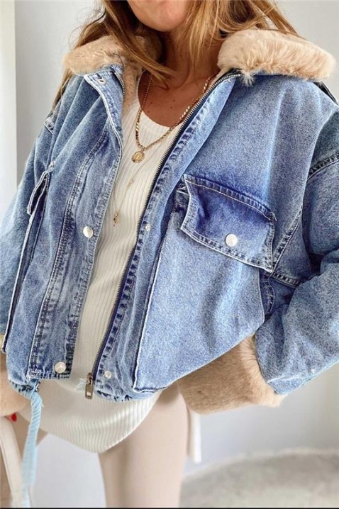 Traper jakna MINONZA, Boja: plava, IVET.HR - MODERNA ODJEĆA