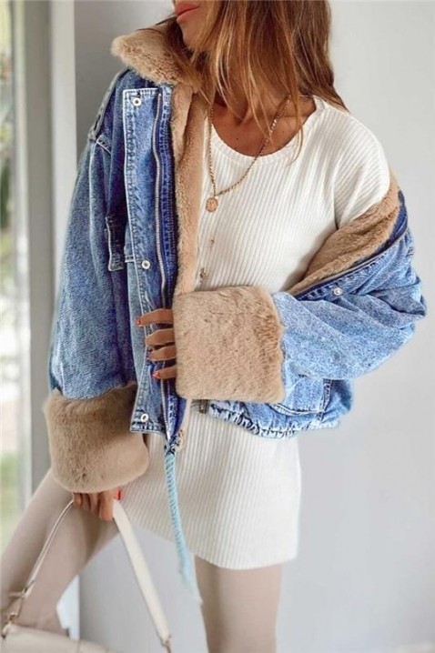 Traper jakna MINONZA, Boja: plava, IVET.HR - MODERNA ODJEĆA