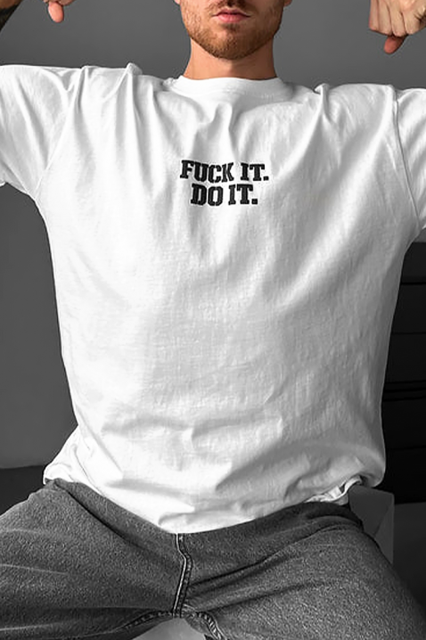 Muška majica MORFESO WHITE, Boja: bijela, IVET.HR - MODERNA ODJEĆA