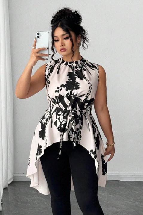 Tunika NAILENA, Boja: crna i bijela, IVET.HR - MODERNA ODJEĆA