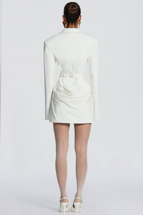 Haljina - sako REZOLVENDA WHITE, Boja: bijela, IVET.HR - MODERNA ODJEĆA