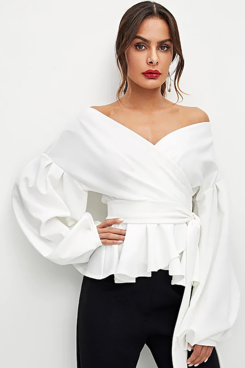 Ženska bluza MERIAM, Boja: bijela, IVET.HR - MODERNA ODJEĆA