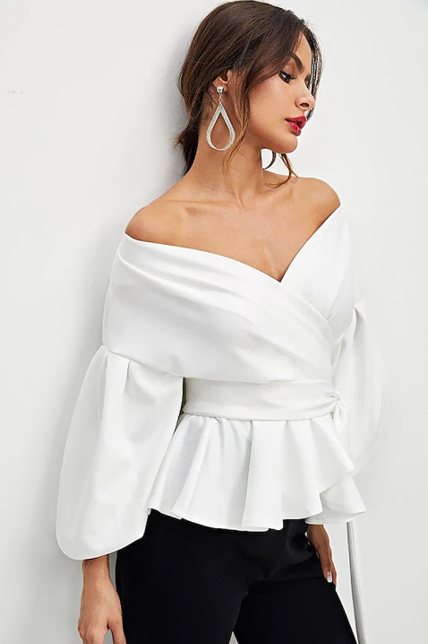 Ženska bluza MERIAM, Boja: bijela, IVET.HR - MODERNA ODJEĆA