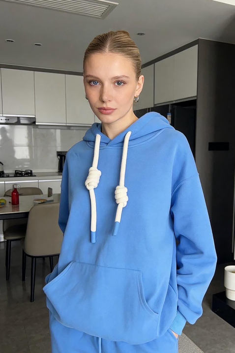 Dukserica ZOREXINA BLUE, Boja: plava, IVET.HR - MODERNA ODJEĆA