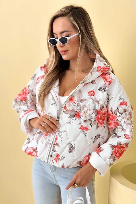 Jakna DORTEKA WHITE, Boja: bijela, IVET.HR - MODERNA ODJEĆA