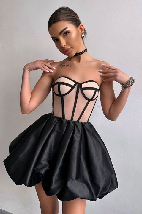 Haljina ZENARIA, Boja: crna, IVET.HR - MODERNA ODJEĆA