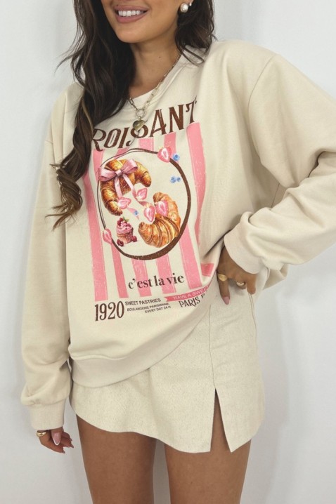 Ženska bluza ALEXENIA BEIGE, Boja: bež, IVET.HR - MODERNA ODJEĆA