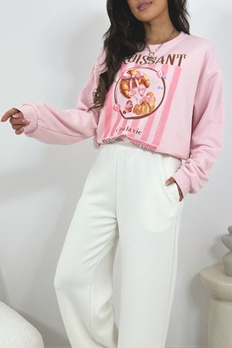 Ženska bluza ALEXENIA PUDRA, Boja: pudera, IVET.HR - MODERNA ODJEĆA