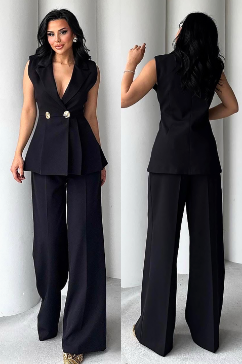 Komplet ELIZABELL BLACK, Boja: crna, IVET.HR - MODERNA ODJEĆA