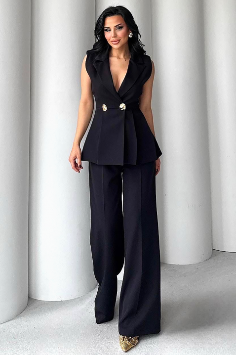 Komplet ELIZABELL BLACK, Boja: crna, IVET.HR - MODERNA ODJEĆA