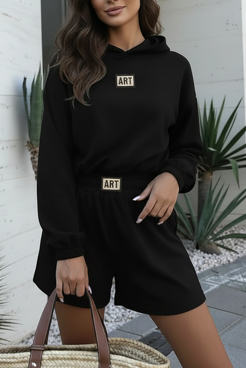 Komplet GERLENZA BLACK, Boja: crna, IVET.HR - MODERNA ODJEĆA