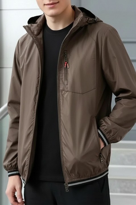 Muška jakna ZORMENFO BROWN, Boja: svjetlosmeđa, IVET.HR - MODERNA ODJEĆA