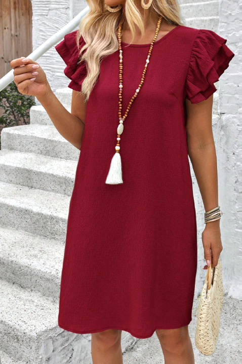 Haljina ADELINDA BORDO, Boja: bordo, IVET.HR - MODERNA ODJEĆA