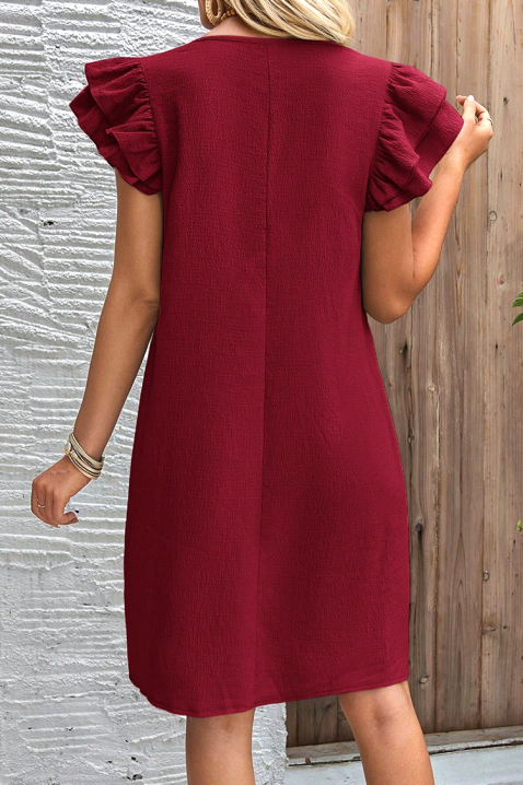 Haljina ADELINDA BORDO, Boja: bordo, IVET.HR - MODERNA ODJEĆA