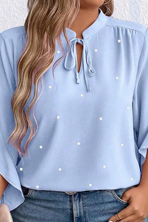 Ženska bluza ELISANDRINA SKY, Boja: svijetlo plava, IVET.HR - MODERNA ODJEĆA