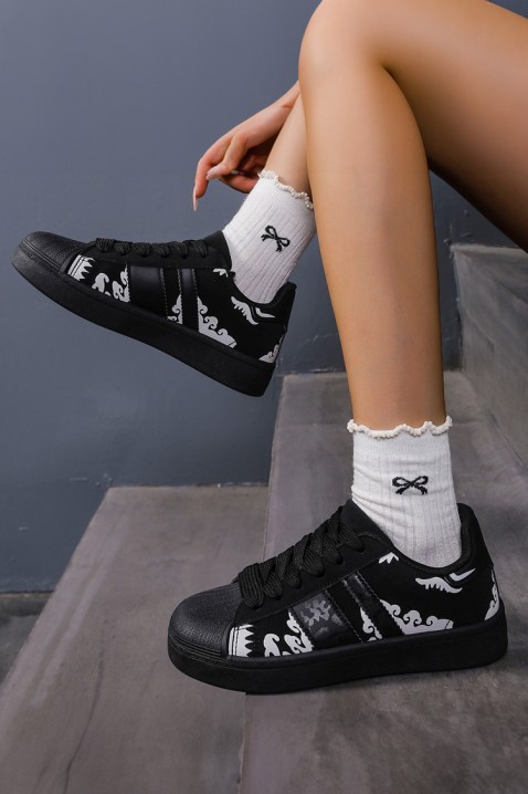 Ženske tenisice NORFINA BLACK, Boja: crna, IVET.HR - MODERNA ODJEĆA