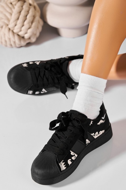 Ženske tenisice NORFINA BLACK, Boja: crna, IVET.HR - MODERNA ODJEĆA