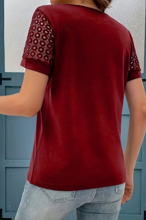 Majica ANATEMIDA BORDO, Boja: bordo, IVET.HR - MODERNA ODJEĆA