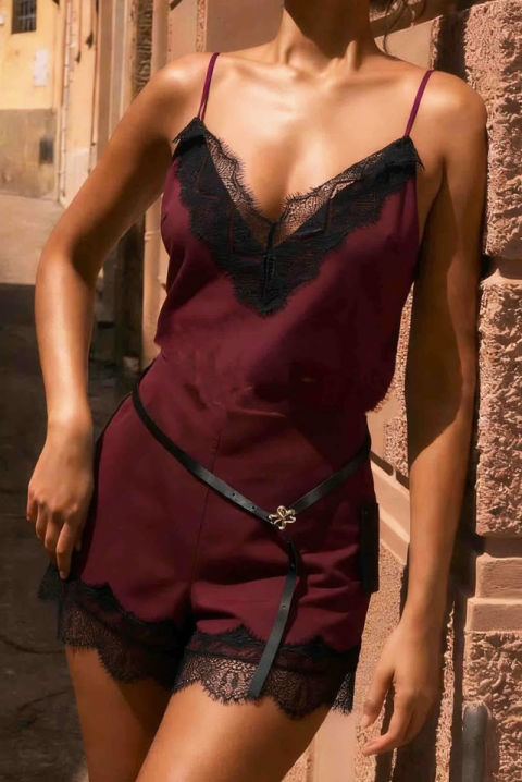 Komplet SELVINDRA BORDO, Boja: bordo, IVET.HR - MODERNA ODJEĆA