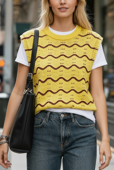 Džemper DEANESA YELLOW, Boja: žuta, IVET.HR - MODERNA ODJEĆA