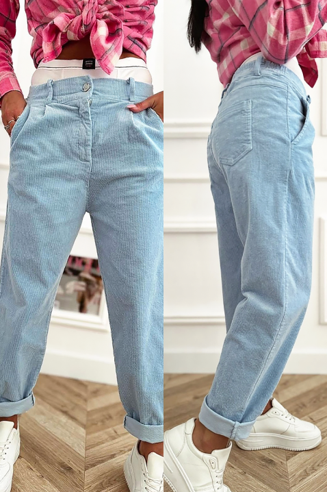 Traperice AZRENA, Boja: svijetlo plava, IVET.HR - MODERNA ODJEĆA