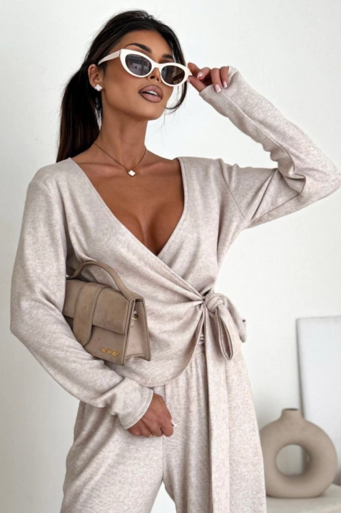 Komplet VELORZINA BEIGE, Boja: bež, IVET.HR - MODERNA ODJEĆA