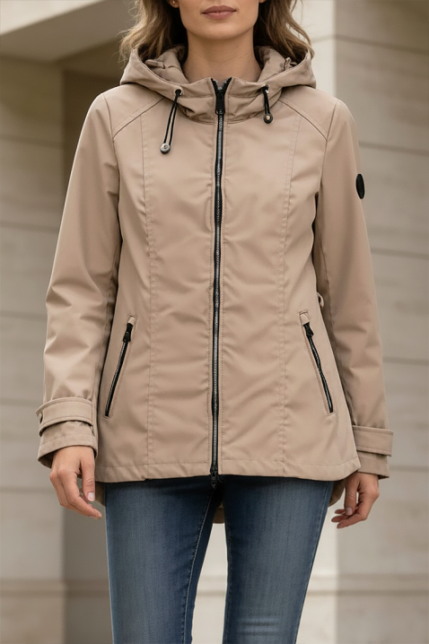 Jakna MAVENA BEIGE, Boja: bež, IVET.HR - MODERNA ODJEĆA