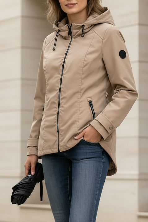 Jakna MAVENA BEIGE, Boja: bež, IVET.HR - MODERNA ODJEĆA