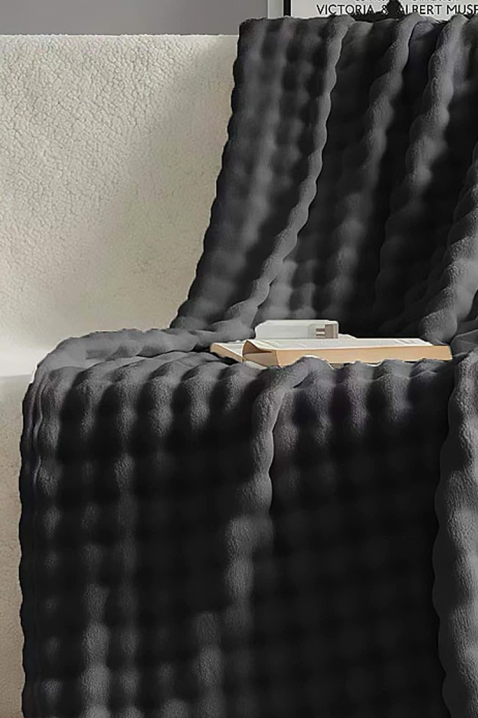 Dekica DIMFELDA BLACK 160x200 cm, Boja: crna, IVET.HR - MODERNA ODJEĆA