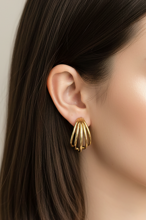 Naušnice FLEVILZA, Boja: zlatna, IVET.HR - MODERNA ODJEĆA