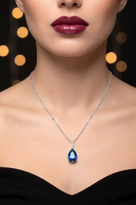 Ogrlica JENIFERZA, Boja: srebrna, IVET.HR - MODERNA ODJEĆA