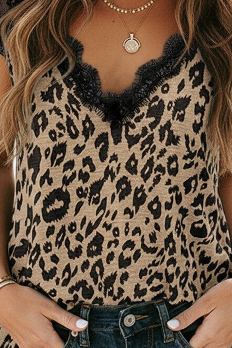 Top ADRIANITA, Boja: leopard, IVET.HR - MODERNA ODJEĆA